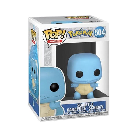Figurina - Funko - Squirtle - Pokémon - Piccola statuetta verde per bambini - Pop!