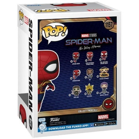Funko Pop! - Marvel Studios - Spider-Man Sin Camino a Casa - Cabeza oscilante - 9 cm - Unisex