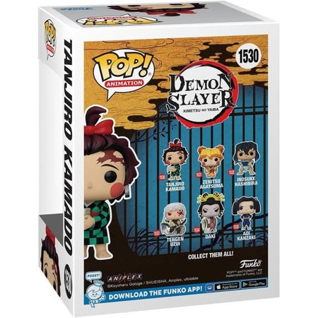 Figura - FUNKO - Tanjiro No 1530 - Multicolore - Vinile - 10 cm