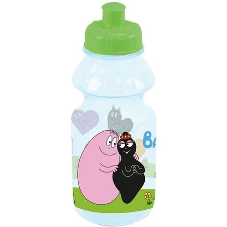Set da tavola - FUN HOUSE - BARBAPAP - Bicchiere, piatto 22 cm e 16 cm, posate, borraccia e snack box
