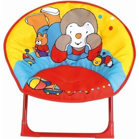 FUN HOUSE T'CHOUPI Sedile Moon - Pieghevole - H.47 x L.54 x P.42 cm - Per bambini