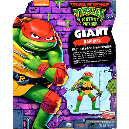 Teenage Mutant Ninja Turtles: Mutant Mayhem - Personaggio gigante Raffaello