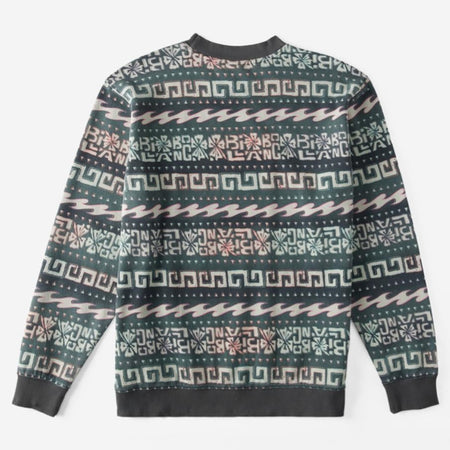 Felpa Billabong Halfrack crewneck green