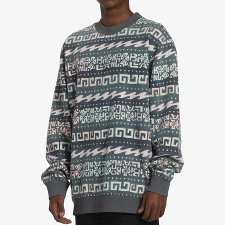 Felpa Billabong Halfrack crewneck green