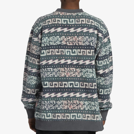 Felpa Billabong Halfrack crewneck green