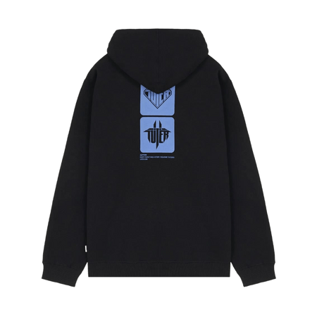 Felpa Iuter Tab hoodie black
