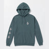 Felpa Volcom Iconic Stone hoodie dark slate