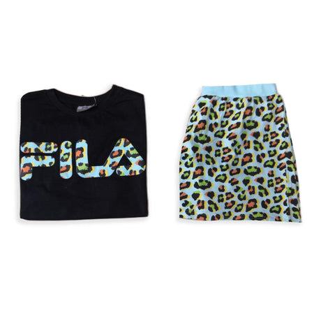 Fila Pigiama Estivo Corto Maniche Corte da Donna FPS4083 S37 - Passarelli Biancheria