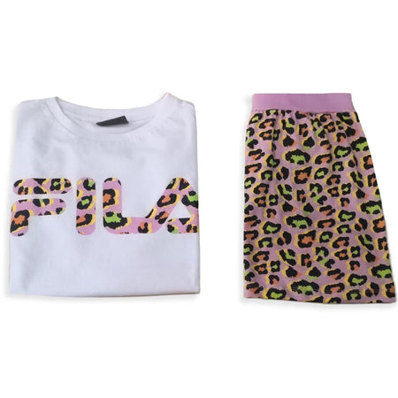 Fila Pigiama Estivo Corto Maniche Corte da Donna FPS4083 S37 - Passarelli Biancheria