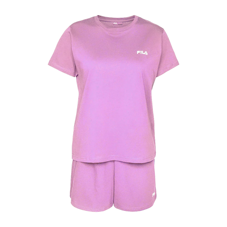 Fila Pigiama Corto da Donna in cotone Jersey a Maniche Corte FPS4176 S24
