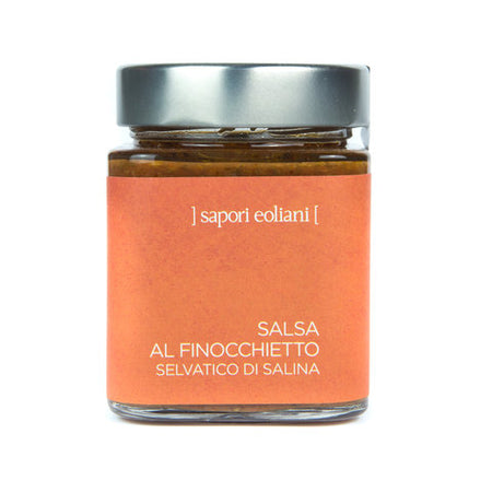 Sapori Eoliani - Salsa al finocchietto selvatico di salina in olio extravergine di oliva 300 gr