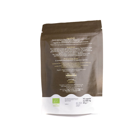 Reishi - Ganoderma Lucidum - Ling Zhi biologico, 90 capsule