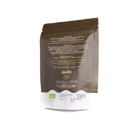 Reishi - Ganoderma Lucidum - Ling Zhi biologico, 90 capsule