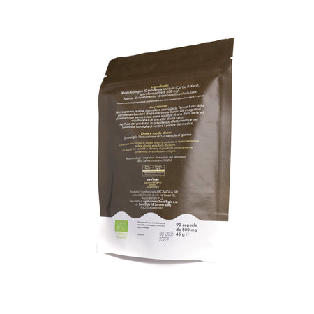 Reishi - Ganoderma Lucidum - Ling Zhi biologico, 90 capsule