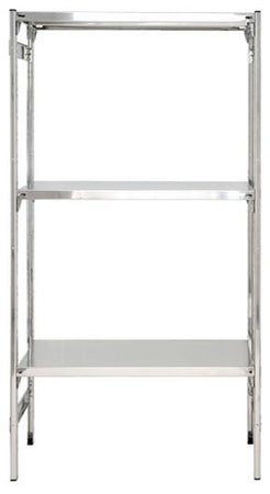 Scaffalatura in acciaio inox lineare garantiti contro la ruggine cm. 70x50x150h
