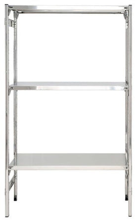 Scaffale in acciaio inox per alimenti cm. 90x50x150h