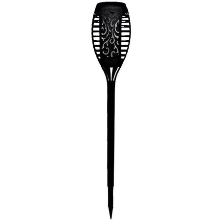 Torcia solare in resina 12 Ambrée LED Ambrée 7,3 cm H47 cm - Galix