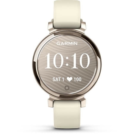Orologio connesso - GARMIN - Lily 2 - 25,4 x 21,3 mm - Oro crema con cinturino Bianco cocco