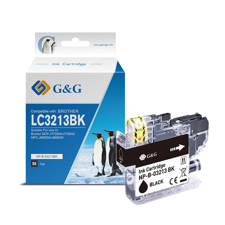 Cartuccia Ink Compatibile Gg Nero Per Brother Dcp-J772Dw/J774Dwmfc-J890Dw