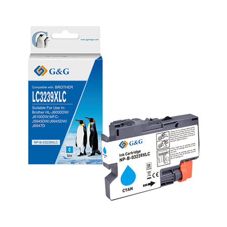 Cartuccia Ink Compatibile Gg Ciano Per Brother Hl-J6000Dw/J6100Dwmfc-J5945Dw