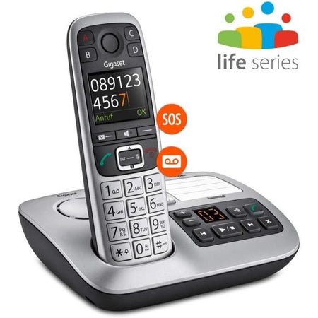 GIGASET Fisso E560A Argento