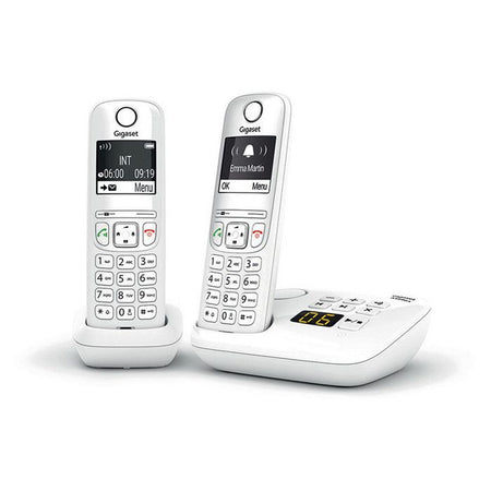 Telefono fisso GIGASET AS690 A Duo White