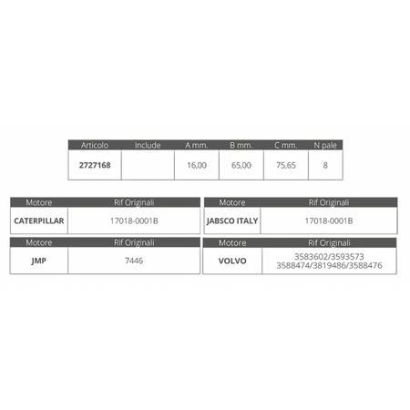 Gir.Jab.17018 Volvo 3583602-3593573