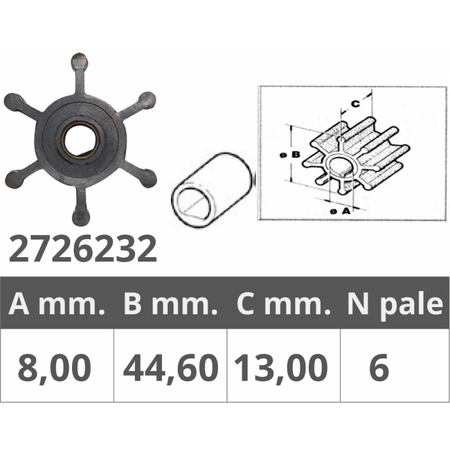 Girante Johnson 09-1052S-9