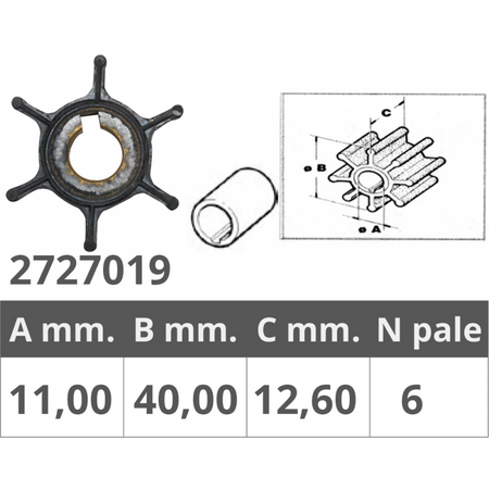 Girante Yamaha/Mariner/Selva