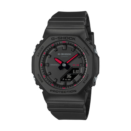 CASIO G-SHOCK Mod. OAK COMPACT TONE ON TONE SERIE - BLACK, RED INDEXES