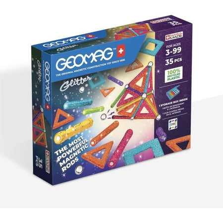 GEOMAG - Ecofriendly 35 pz Glitter