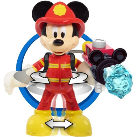 Disney - Mickey Fireman 15 cm, articolato, giocattolo per bambini di 3 anni, MCC20