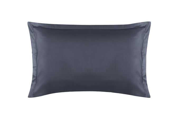 Completo Letto in Raso di puro cotone In Raso DELUXE Grigio Fumo
