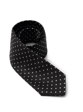Dolce & Gabbana Cravatta a pois in seta da uomo