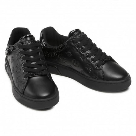 Guess Fl5 Riy-fal12 Sneakers Donna Punta Tonda Con Lacci E Suola In Gomma 2,5cm Scarpe Casual Con Fodera Interna E Logo