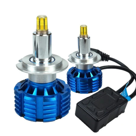 KIT LED H7 PER VOLKSWAGEN PASSAT B6 NO ERROR CANBUS 6000K 90W 15000LUMEN BIANCO FREDDO