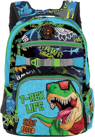 Zaino heavy weighter con suono t-rex