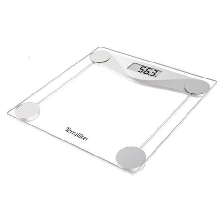 Bilancia pesapersone elettronica Terraillon TX5000 - Vetro 180 kg max Graduazione 100g Schermo LCD