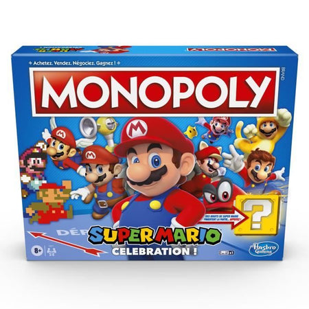 Monopoly Super Mario Celebration - Gioco da tavolo - Gioco da tavolo - Versione francese