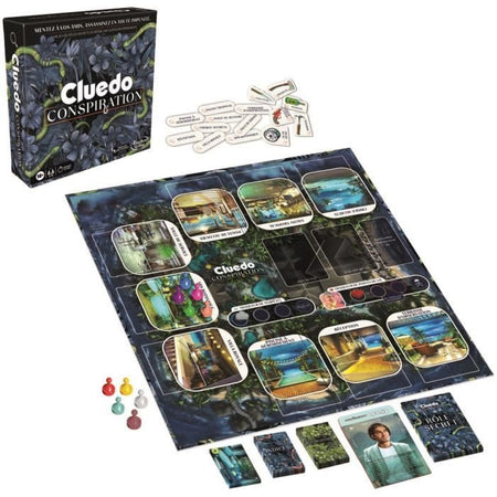 Cluedo Conspiracy, gioco da tavolo, da 4 a 10 giocatori, dai 14 anni