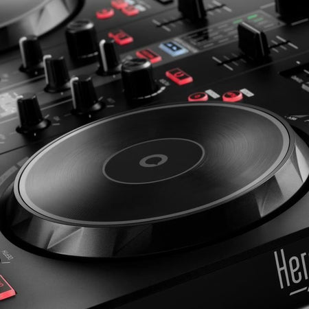 HERCULES DJCONTROL INPULSE 300 MK2 - Controller DJ USB - 2 canali con 16 pad e scheda audio integrata