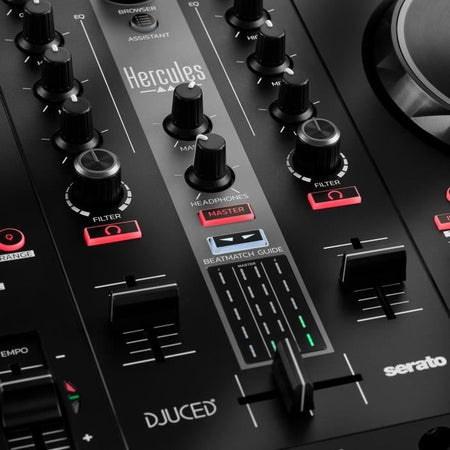 HERCULES DJCONTROL INPULSE 300 MK2 - Controller DJ USB - 2 canali con 16 pad e scheda audio integrata