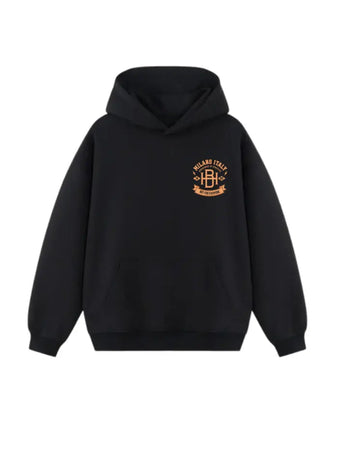 HORDA Felpa Streetwear 380g – Fit Boxy e Tessuto Italiano Premium - Basic College Horda Brand Streetwear