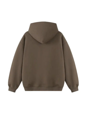 HORDA Felpa Streetwear 380g – Fit Boxy e Tessuto Italiano Premium - Basic College Horda Brand Streetwear