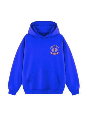 HORDA Felpa Streetwear 380g – Fit Boxy e Tessuto Italiano Premium - Basic College Horda Brand Streetwear