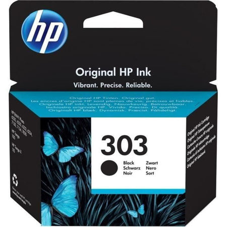 Cartuccia d'inchiostro nero originale HP 303 per HP Envy Photo 6220/6230/7130 (T6N02AE)