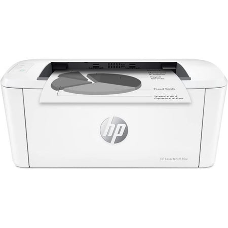 Stampante laser monofunzione HP LaserJet M110w in bianco e nero