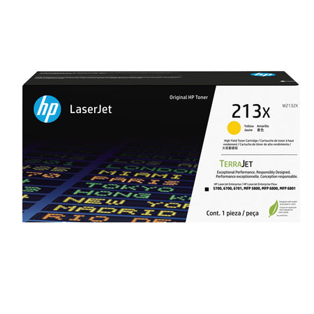 Hp Cartuccia Toner Originale Giallo Ad Alta Capacita' Laserjet Hp 213X_6.000 Pag