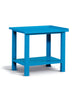 Banco da officina in metallo verniciato cm. 103,1x70x85,5h
