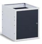 Cassettiera metallica per banco da officina con 1 anta cm. 50x60,7x57h